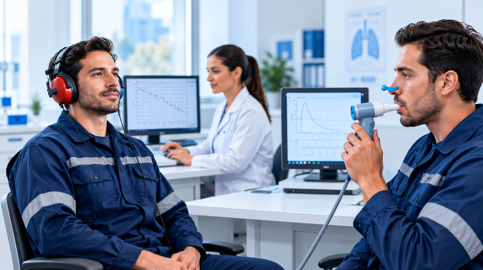 Audiometría y espirometría ocupacional: pruebas esenciales para cuidar la salud de los trabajadores